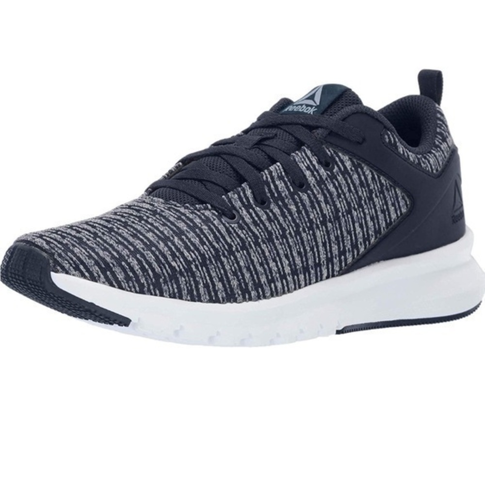 Reebok Women’s Print Lux Collegiate Navy Lace Up Running Shoe Sneakers Size 9